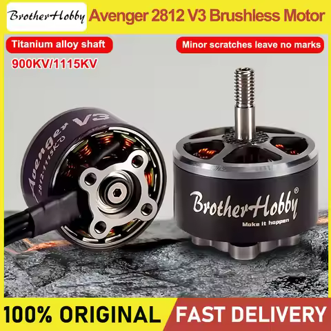 Brotherhobby Avenger 2812 V3 1115KV Brushless Motor 4~6S For FPV Multicopter for RC Drone