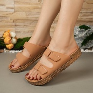 New Style Sandals For Women Two Strap Adjust Women Sandal Slip On