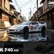 1/64 Inno LBWK F40 COLLET Static Display Scale Model