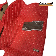 MatPro พรมปูพื้นเข้ารูป 6D Premium Fitted Leather Car Mats สำหรับรถรุ่น New Isuzu D-max Cab 2020-202