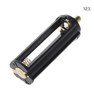 NEX Cylindrical Type Plastic Battery Holder For 3x AAA To 18650 Battery Converter