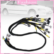 NAV Tucked Engine Harness For B16 B18 D16 AP03 EK EG EM Engine Motor Wiring Harness