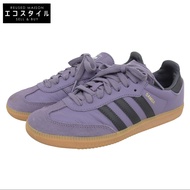 二手 adidas Samba Original 女運動鞋，紫色，尺寸 6 1/2（美國），尺寸 23.5cm，IE7012。