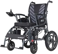 Lightweight Foldable Exclusive Dual Motor Dual Battery Airplane Ready Portable Electric Wheelchair