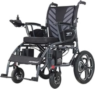 Lightweight Foldable Exclusive Dual Motor Dual Battery Airplane Ready Portable Electric Wheelchair