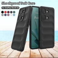 Shockproof Silicone Case hp 1+ OnePlus Nord3 2023 CPH2491 5G Plain Soft Back Handphone Casing for 1+