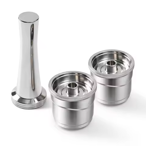 Reusable Pods for illy maker Refillable Coffee Capsule fit for illy X7 illy Y3 illy Y5 Stainless Ste