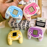Handheld Mini Tetris Handle Game Console Keychain Creative Toy Bag Pendant Gift Wholesale F7F4