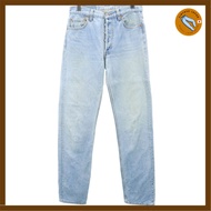 【Direct from Japan】Vintage Levi's 90s USA-made 501 Straight Denim Pants W29 Button Fly Men's [Used]