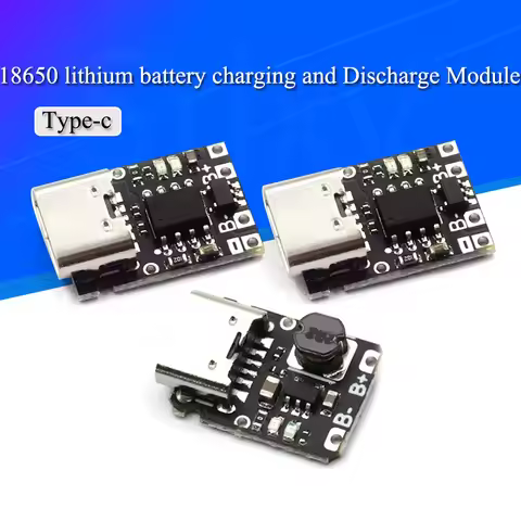Type-C USB TP4057 1A Lithium Battery Charging Protection Board Module Polymer Battery Over TP4056 Wi