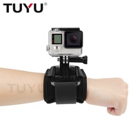 TUYU Fixed Wrist Strap Mount For Gopro Hero 9 8 7 6 5 Insta360 Oner EKEN H9 Suitable For Xiaomi Yi 4K SJ4000 Go Pro Action Camera Accessory