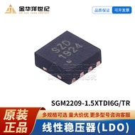 10PCS/SGM2209-1.5 XTDI6G/TR TDFN-2x2-6AL 24V 500mA Linear Voltage Regulator (LDO)