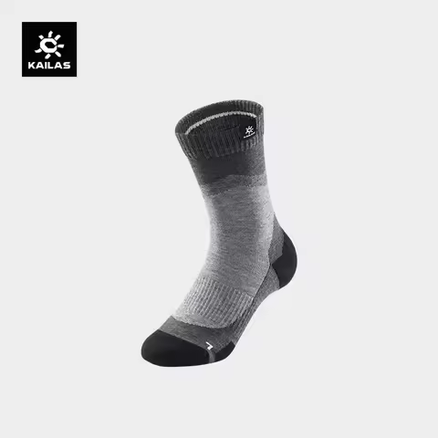 KAILAS Merino Wool Socks Unisex Lightweight Seamless Comfortable COOLMAX Yarn Keep Dry Trekking Hiki