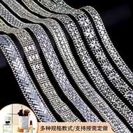 Rhinestone Sticker Strip - Self-Adhesive Diamond DIY Accessories | Decorative Jewel Stickers