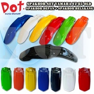 FRONT REAR FENDER SET YZ85 YZ 85 OLD OLD MOTORCYCLE CROSS TRAIL YAMAH FENDER DIRT BIKE DIRTBIKE