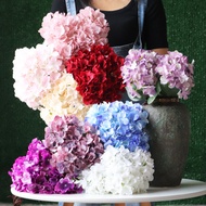 1 & 5 Head Bunga Hydrangea Murah Bunga Hiasan Pelamin Hantaran Artificial Hydrangea Flower Wedding D