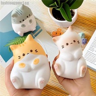 New Cat Stress Relief Squishy Toy PU Slow Rising Squeeze Antistress Ball Cartoon Table Ornaments Squishy Stress Reliever Toys