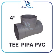 Pvc Pipe Connection Tee 4" Tee Sock 4 Inch Pvc Pipe Fittings