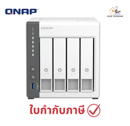 อุปกรณ์จัดเก็บข้อมูลบนเครือข่าย QNAP TS-433-4G 4-Bay Nas ประกันศูนย์ 4GB