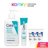 Cerave Blemish Control Gel 40ml + Blemish Control Cleanser 236ml [Free! Facial Moisturizing Lotion P