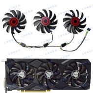 爆品 下殺全新 XFX/訊景RX590 GME傲狼版顯卡雙滾珠散熱風扇