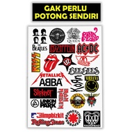 Aesthetic Sticker, Aesthetic Sticker, Aesthetic Sticker, Band Sticker, Metal Rock Band Sticker, Punk