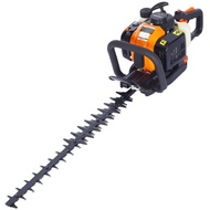 Performance 26cc 2 cycle gas powered hedge trimmer , double sided blade  24",recoil gasoline trim bl