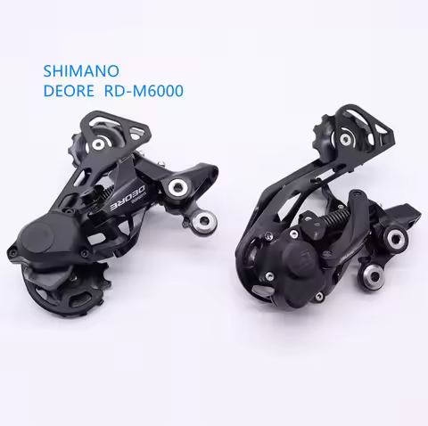 Original SHIMANO DEORE RD M6000 GS SGS Shadow Rear Derailleur with lock Mountain Bike MTB Derailleur