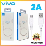 2a - Vivo Micro USB data cable Vivo Y12 Y12S Y20 Y21 Charger Cable Vivo V5 Plus, V11, V11i, V11Pro, 