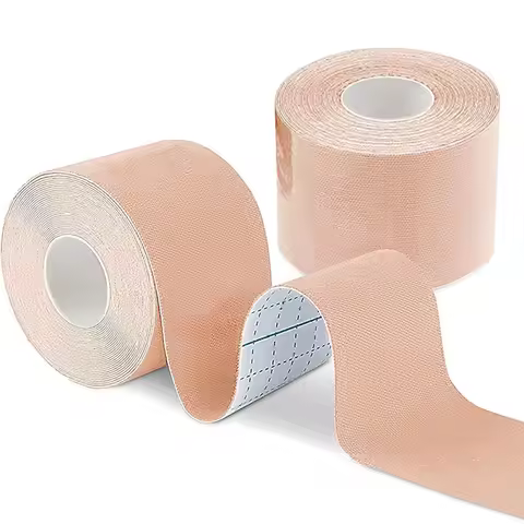 1 Roll Kinesiology Tape, 5cm x 5m Waterproof Athletic Tape, Uncut Kinetic Tape, Elastic Muscle Tape,