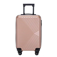 ABS ย้อน กระเป๋าเดินทาง  Luggage ยุค น้ำหนักเบา กระเป๋าล้อลาก ล้อลากกระเป๋าล้อลาก 24 นิ้ว 8 ล้อคู๋ suitcase