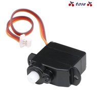 TOSE 2g Digital Servo, Indoor Flight Mini 2.2G Servo, Universal Plastic Gears 180 Degree Rotation Se