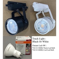 Track Light With Osram Led GU10 Bulb