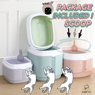 Size XL Doomi Cat Litter Tray Cat Litter Box Cat Toilet Tandas Kucing