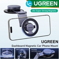 UGREEN Dashboard Magnetic Car Phone Mount with Retractable Slider Arm and Powerful Magnets (UG-LP865