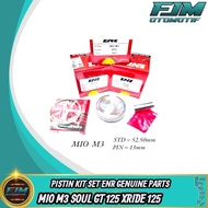PISTON KIT MIO M3, MIO S, MIO Z, PNP Jupiter Z1 SIZE STD, 0.25, 0.75, 1.00, 1.50, 2.00 Original ENR 