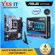ASUS B760M-AYW PRO WIFI LGA1700 MATX MOTHERBOARD (90MB1K80-M0UAY0) + RAM Kingston / VENGEANCE 16GB 5