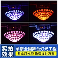 Cahaya Bola Ajaib Kosmik Kecerahan Tinggi LED Lampu Berputar Berwarna-warni KTV Laser Bilik Persendi