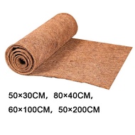 [MR-Hot]❀ Sheet Coconut Palm Mat Cuttable Floor Mat Door Mat Coir Mat Coconut 0.3-0.4cm❀