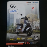 Brosur Yadea G6 ( flyer )