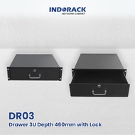 DR03 Indorack Accessories Drawer 3U Depth 460mm Server Drawer Rackmount