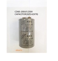 AIR COND CAPACITOR / ABS CD60 MOTOR STARTING CAPACITOR 100MFD/150MFD/200MFD/300MFD  125V 250V 350V
