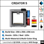 [ FLASHFORGE ] CREATOR 5 FDM 3D Printer