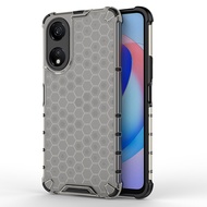 Honor X5 Plus X6a X7a X9a X6 Magic 4 pro X9 4G 5G X8 4G 5G X7 4G 5G case casing honeycomb Transparent Anti-fall protection phone cover