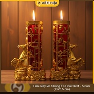 LILIN Ma Shang Fa Chai Jelly Candle - 5 days (7x23.5 cm)