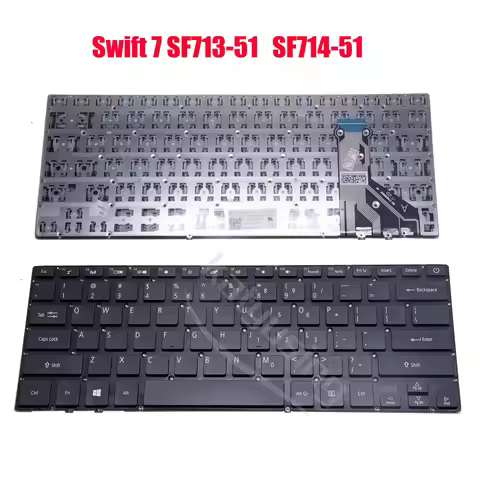 Brand New US Keyboard for Acer Swift 7 SF713-51 SF713-51-M51W SF714-51 Laptop