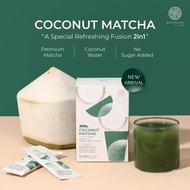 ใหม่ ! MATCHAZUKI มัทฉะน้ำมะพร้าว 2in1 พร้อมชง | Coconut Matcha