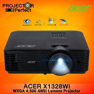 Acer X1328Wi DLP Projector (WXGA/4,500 ANSI Lumens) เครื่องฉายโปรเจคเตอร์ รับประกัน 3 ปี [ by Projec