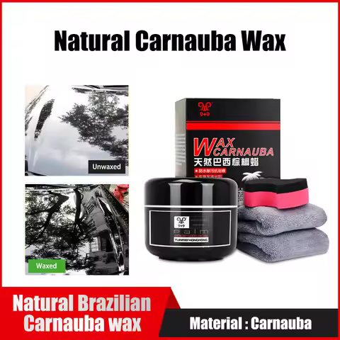 Natural Brazilian Carnauba Wax Paint Beauty Polish And Stain Removal Anti-scratch Car Wax Coating So