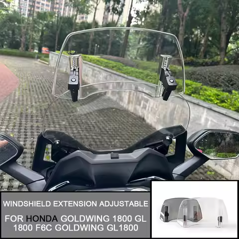 Fit For HONDA GoldWing 1800 GL1800 F6C Goldwing GL1800 GoldWing F6B Motorcycle Windshield Extension 